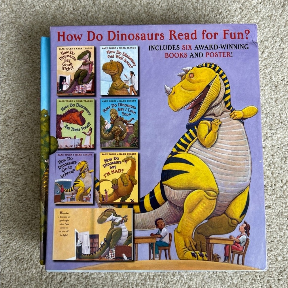 How Do Dinosaurs Read for Fun? Boxed Set - Picture 4 of 9